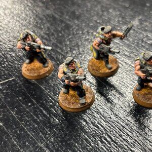 Warhammer 40K Tanith First and Only Troopers (x5) Gaunt's Ghosts Converted